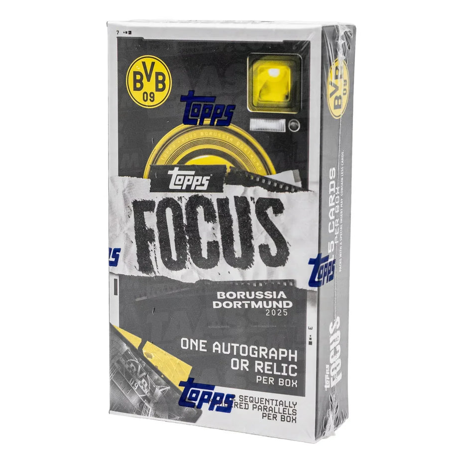 Topps Focus Borussia Dortmund BVB 2025/26 Hobby Box EN