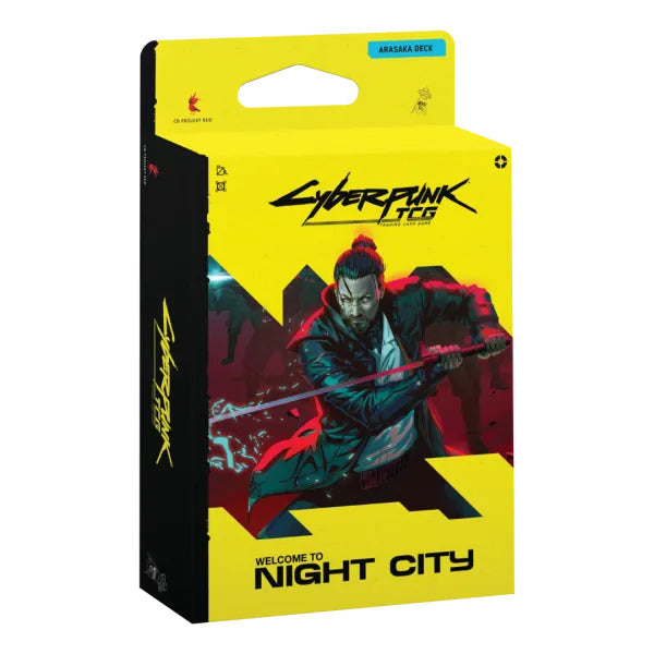 Cyberpunk TCG Welcome to Night City Beta Starter Deck