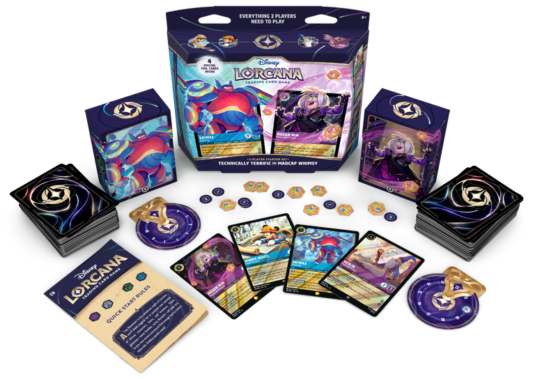 Disney Lorcana Technically Terrific & Madcap Whimsy Zwei-Spieler Starterdeck - EN