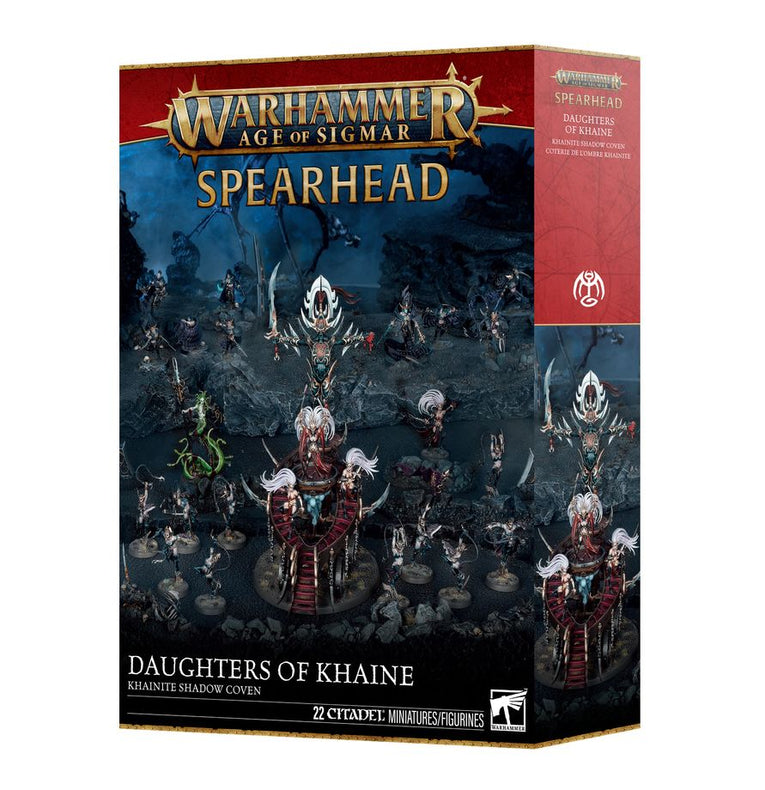 Warhammer Age of Sigmar Daughters of Khaine Speerspitze Khainitischer Schattenzirkel