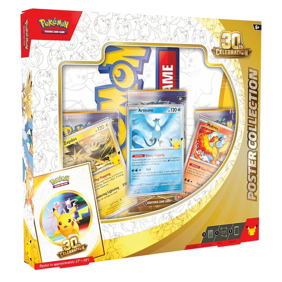 Pokémon 30th Celebration (30C) Poster Collection - EN