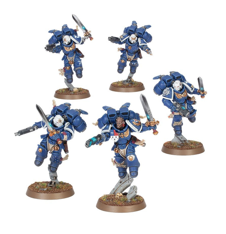 Warhammer 40k Space Marines Expugnatorgardetrupp mit Sprungmodulen