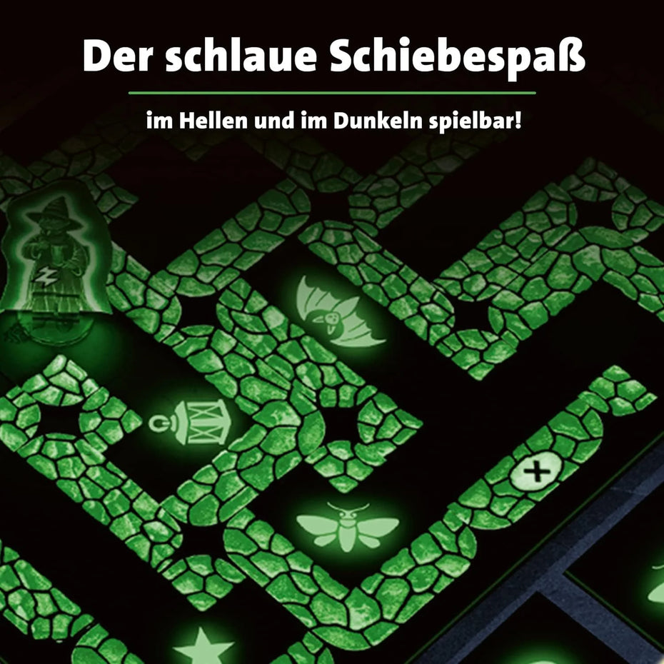 Das verrückte Labyrinth - Mit Leuchtfarbe - auch im Dunkeln