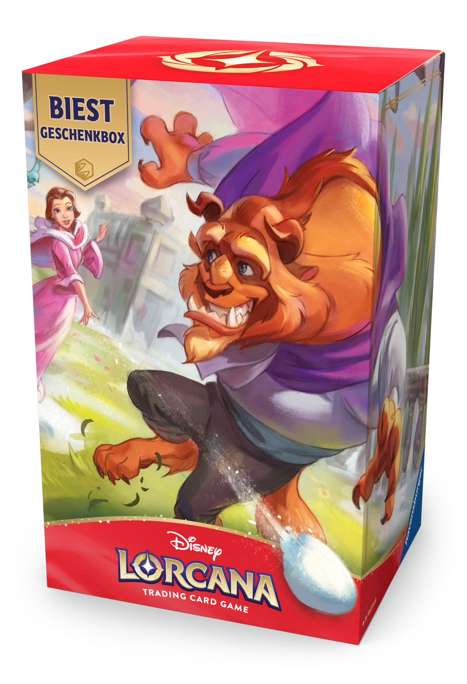 Disney Lorcana Die Schöne und das Biest Geschenkbox auf Deutsch, Originalverpackung