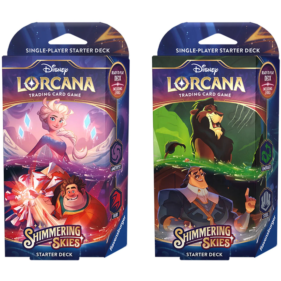 Disney Lorcana - Shimmering Skies - Starter Deck - EN