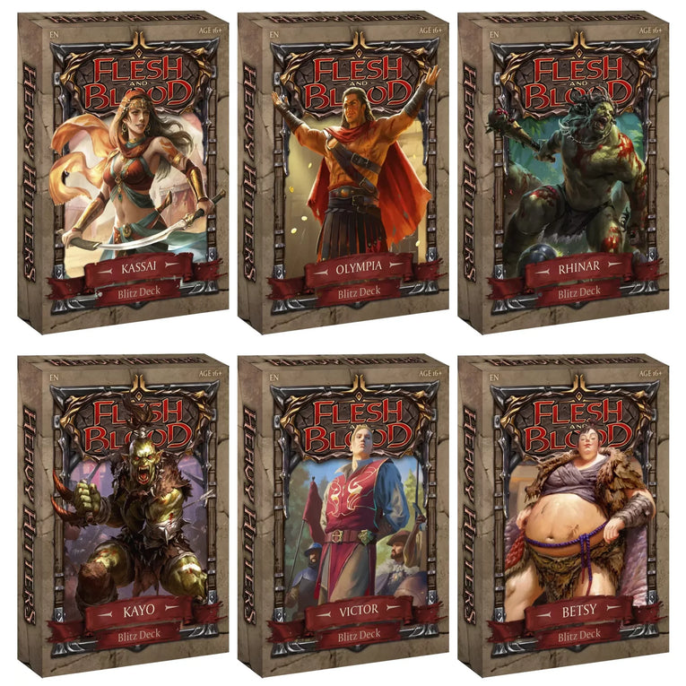 Flesh & Blood - Heavy Hitters- Blitz Decks- EN