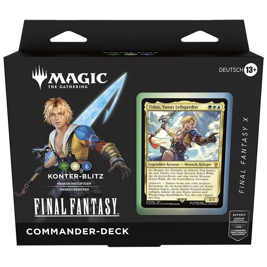 Magic - FINAL FANTASY - Commander-Deck - DE Konter-Blitz