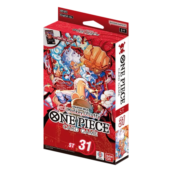 One Piece Red Monkey.D.Luffy (ST-31) Starter Deck - EN