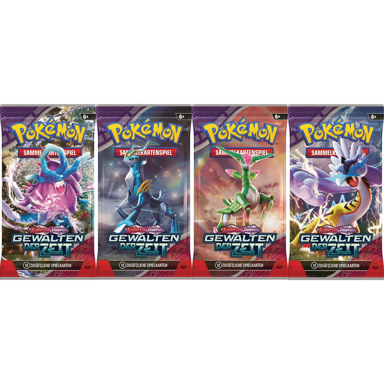 Pokémon - Karmesin & Purpur - Gewalten der Zeit - Booster