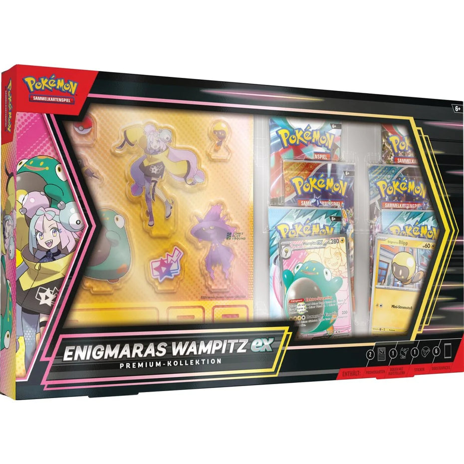 Pokémon - Premium-Kollektion - Enigmaras Wampitzt ex - DE
