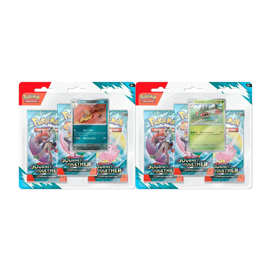 Pokémon - Scarlet & Violet - Journey Together - 3 -Pack