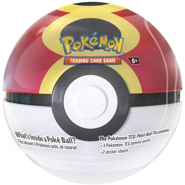 Pokémon Tin-Box Pokéball E25 - DE Wiederball - Rot/Gelb