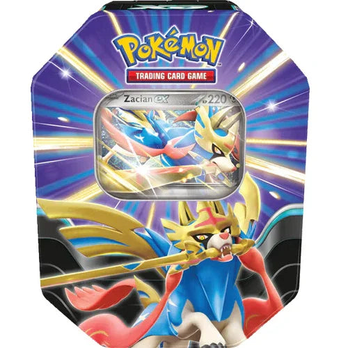 Pokémon - Tin-Box - Schlagkräftige Legenden - DE Zacian ex