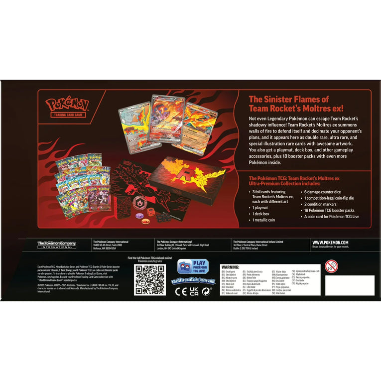 Pokémon Ultra-Premium Collection Team Rocket’s Moltres ex