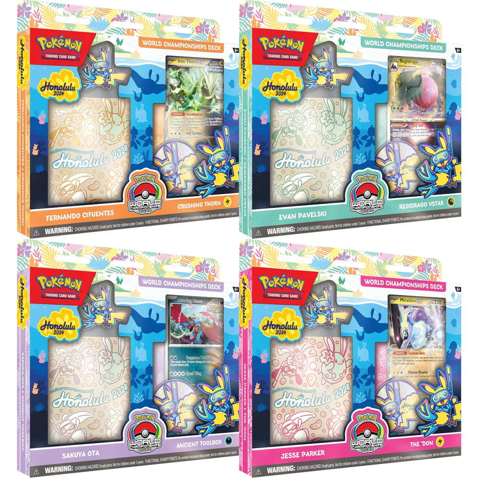 Pokémon - Weltmeisterschaftsdeck 2024 - DE Sammelkartenspiel