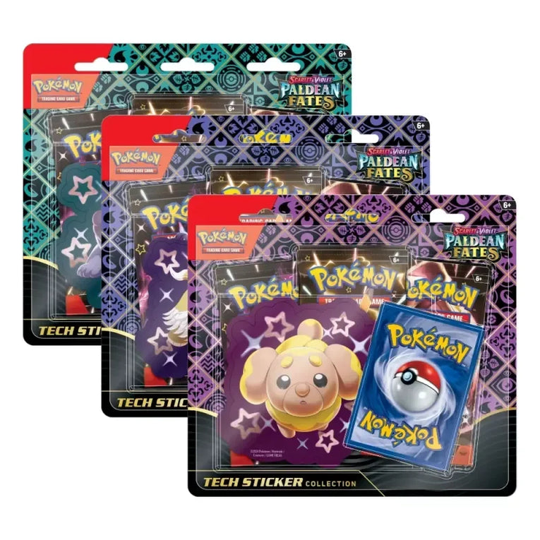 Scarlet & Violet - Paldean Fates - Tech Sticker Collection