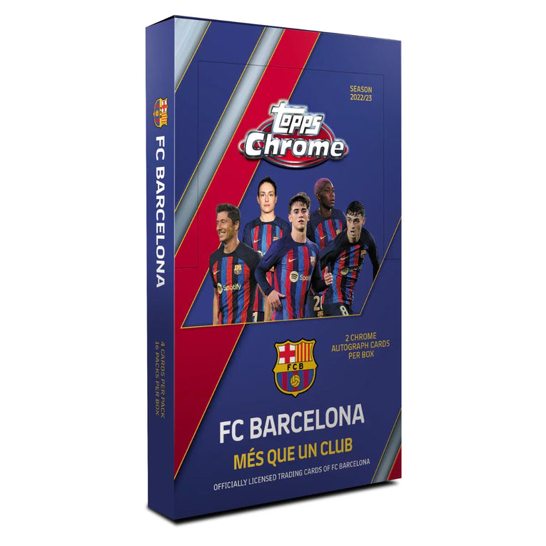 Topps - Chrome - FC Barcelona - Season 2022/23 - EN