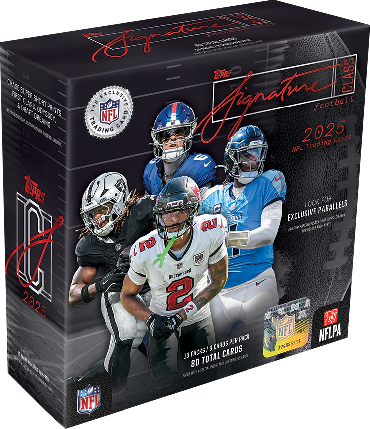 Topps Signature Class Football 2025 Mega Box
