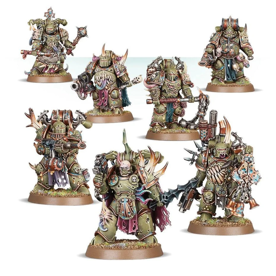 Warhammer 40k - Figuren - Armeen des Chaos - Death Guard