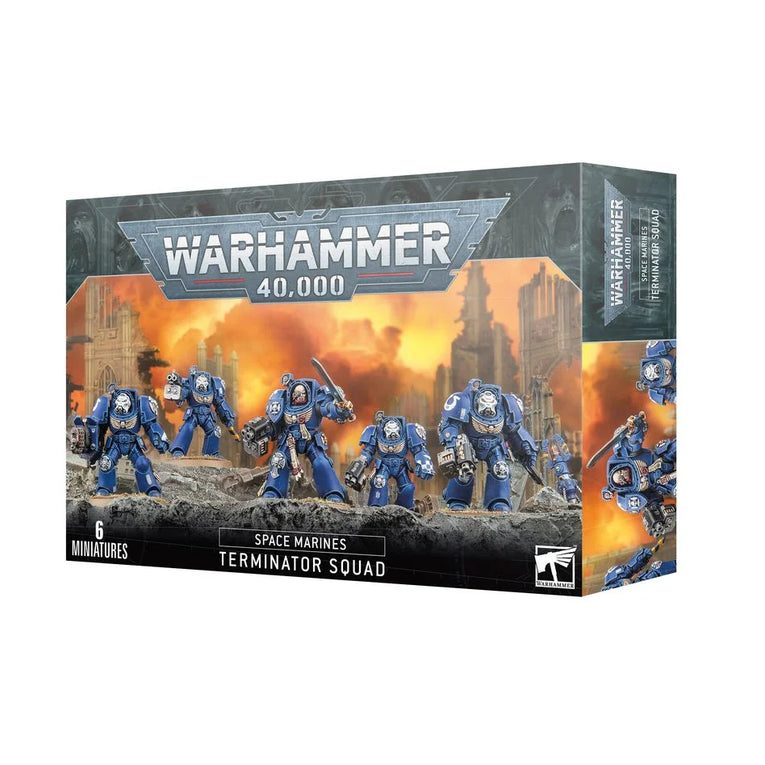Warhammer 40k - Figuren - Space Marines - Terminatortrupp