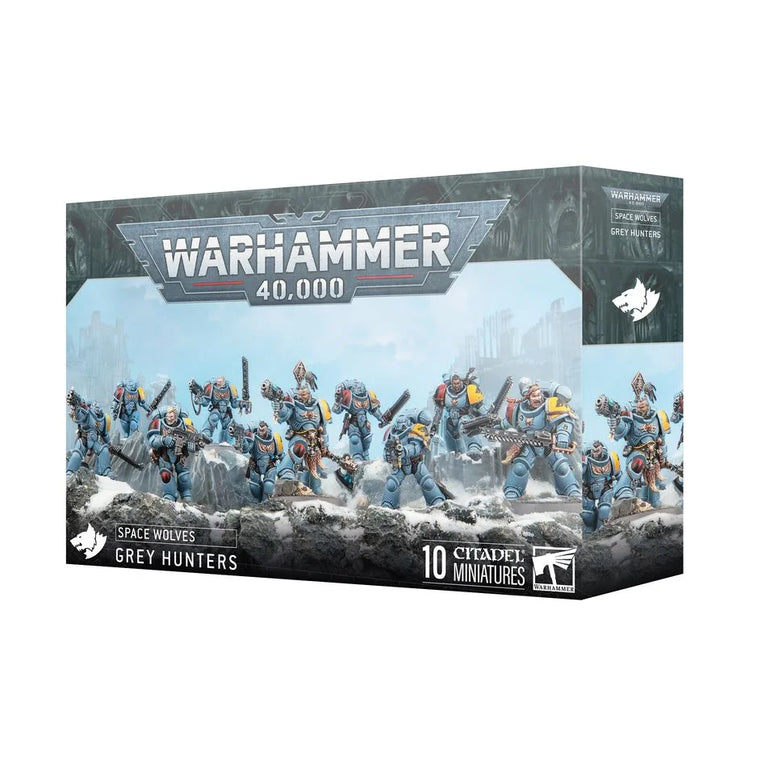 Warhammer 40k - Figuren - Space Wolves - Graumähnen