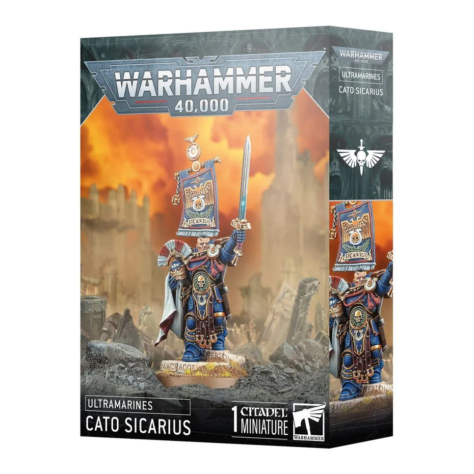 Warhammer 40k Ultramarines Cato Sicarius Sammelkartenspiel