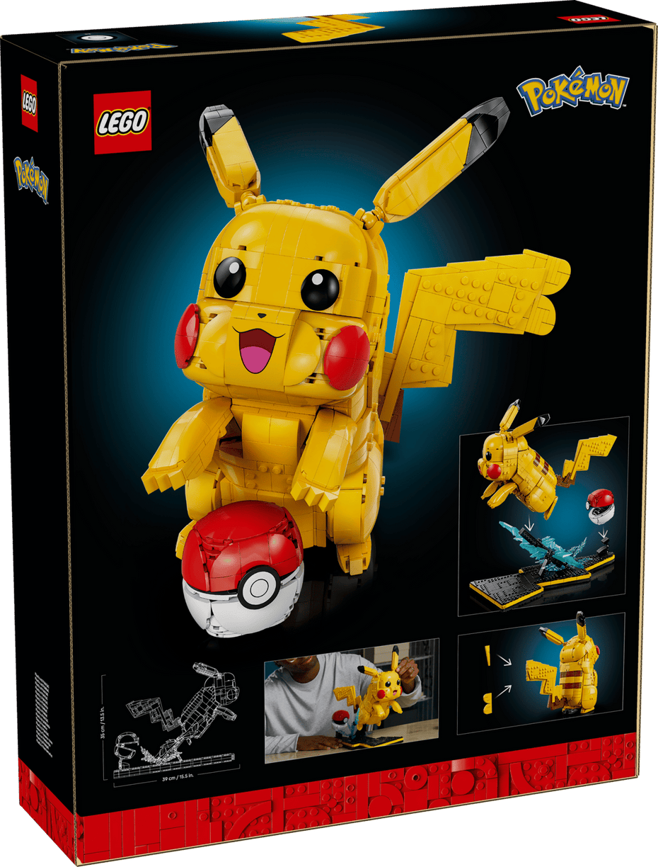 LEGO Pokémon Pikachu und Pokéball 72152