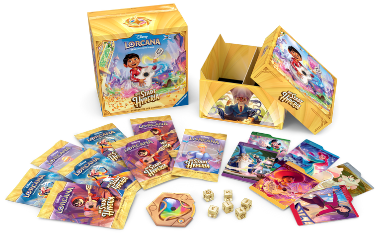 Disney Lorcana Die Stadt Hyperia (Set 14) Schatzkiste - DE