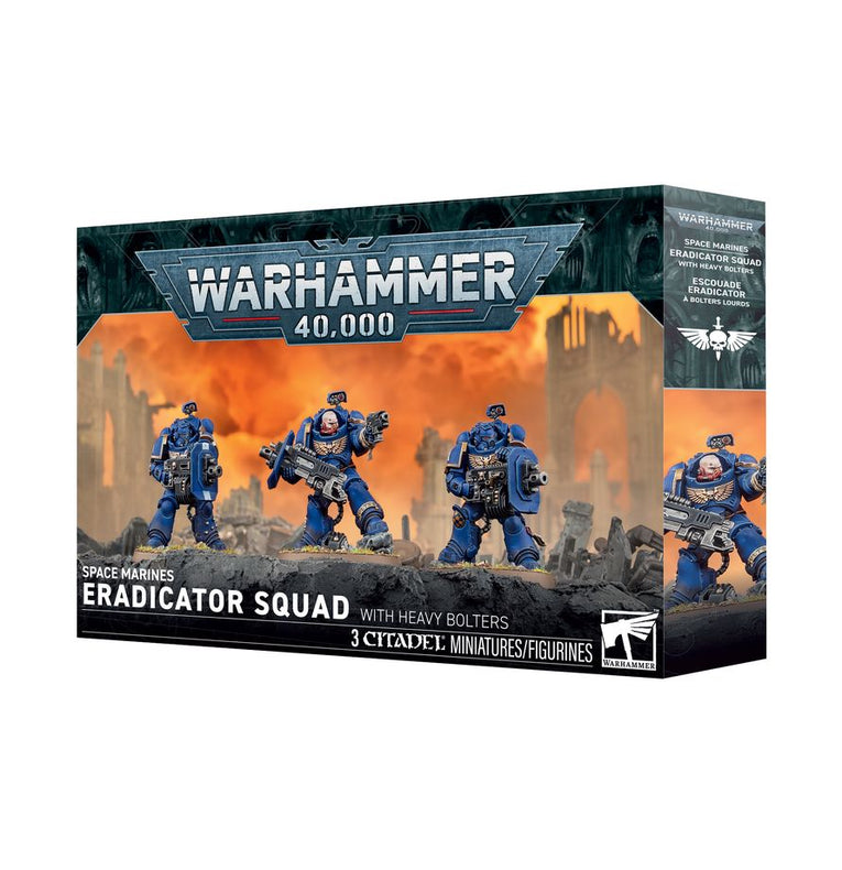 Warhammer 40k Space Marines Eradicatortrupp mit Schweren Boltern
