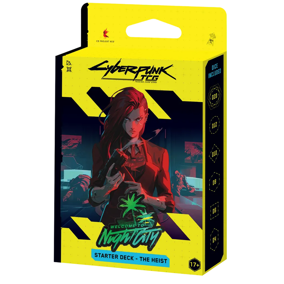 Cyberpunk TCG Welcome to Night City Beta Starter Deck
