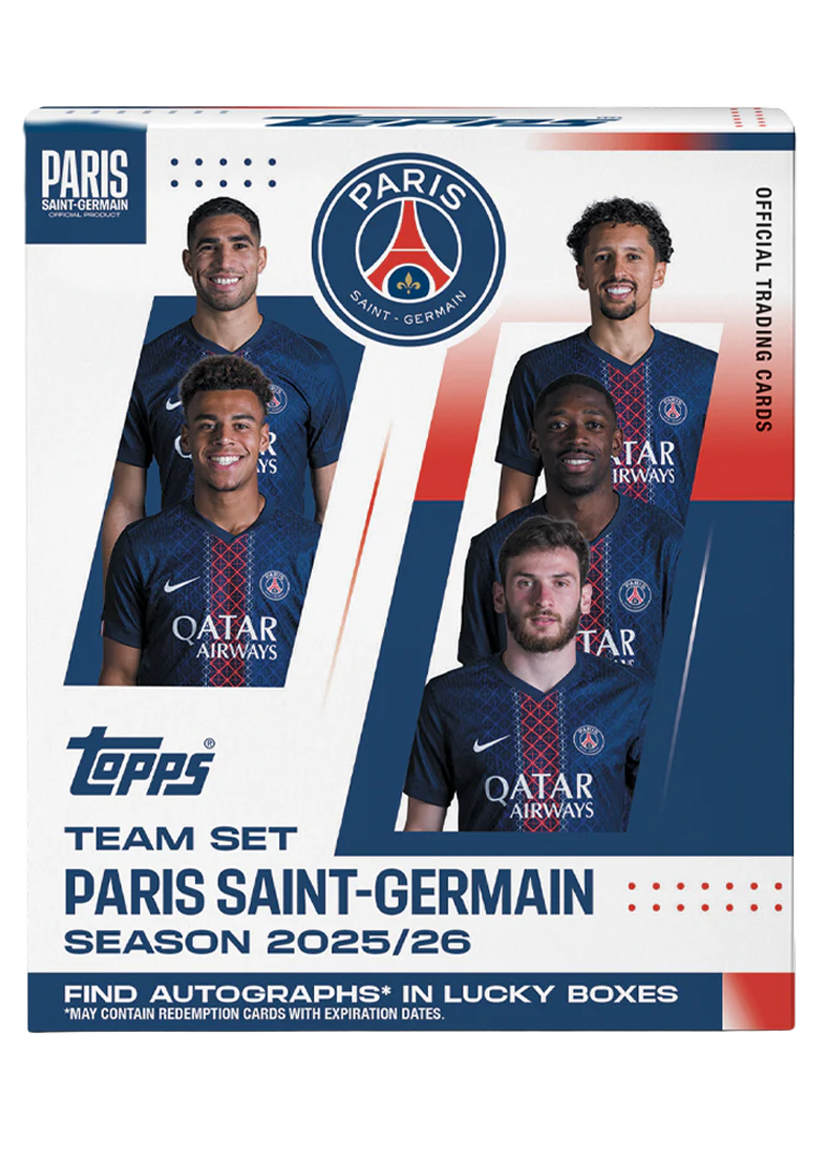 Topps Paris Saint-Germain 2025/26 Team Set