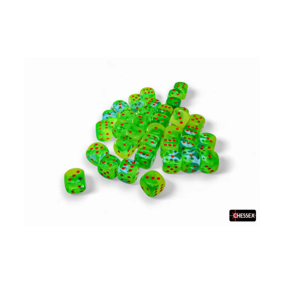 Chessex - 12mm D6 - Dice Block - Gemini Plasma