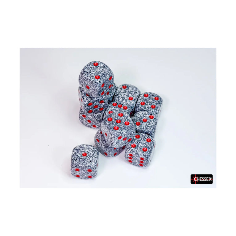 Chessex - 16mm D6 - Dice Block - Speckled Granite TCG