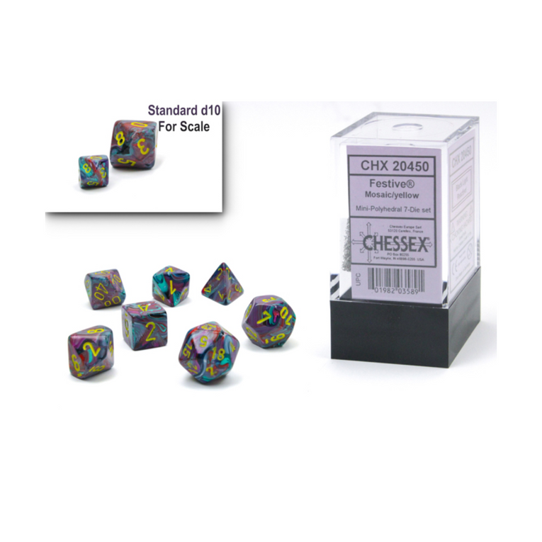 Chessex - 7-Die Set - Mini