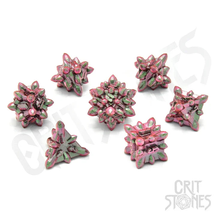 CritStones Metall RPG Dice Set Arcane Ammo Rollenspiele