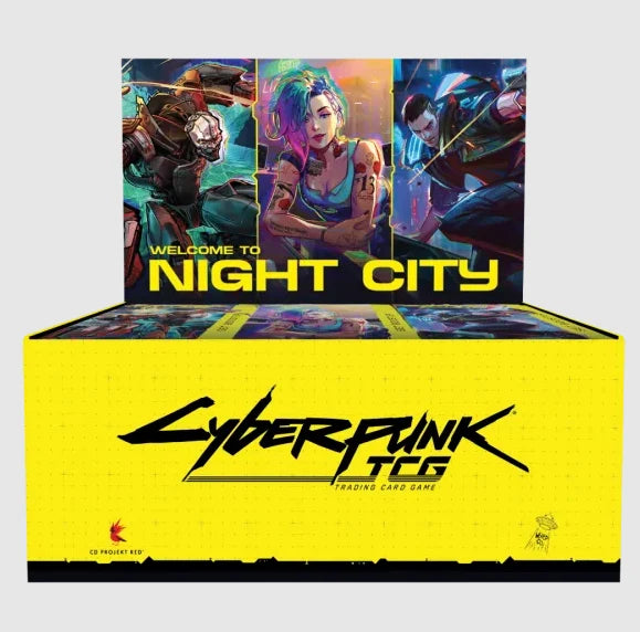 Cyberpunk TCG Welcome to Night City Beta Display - EN