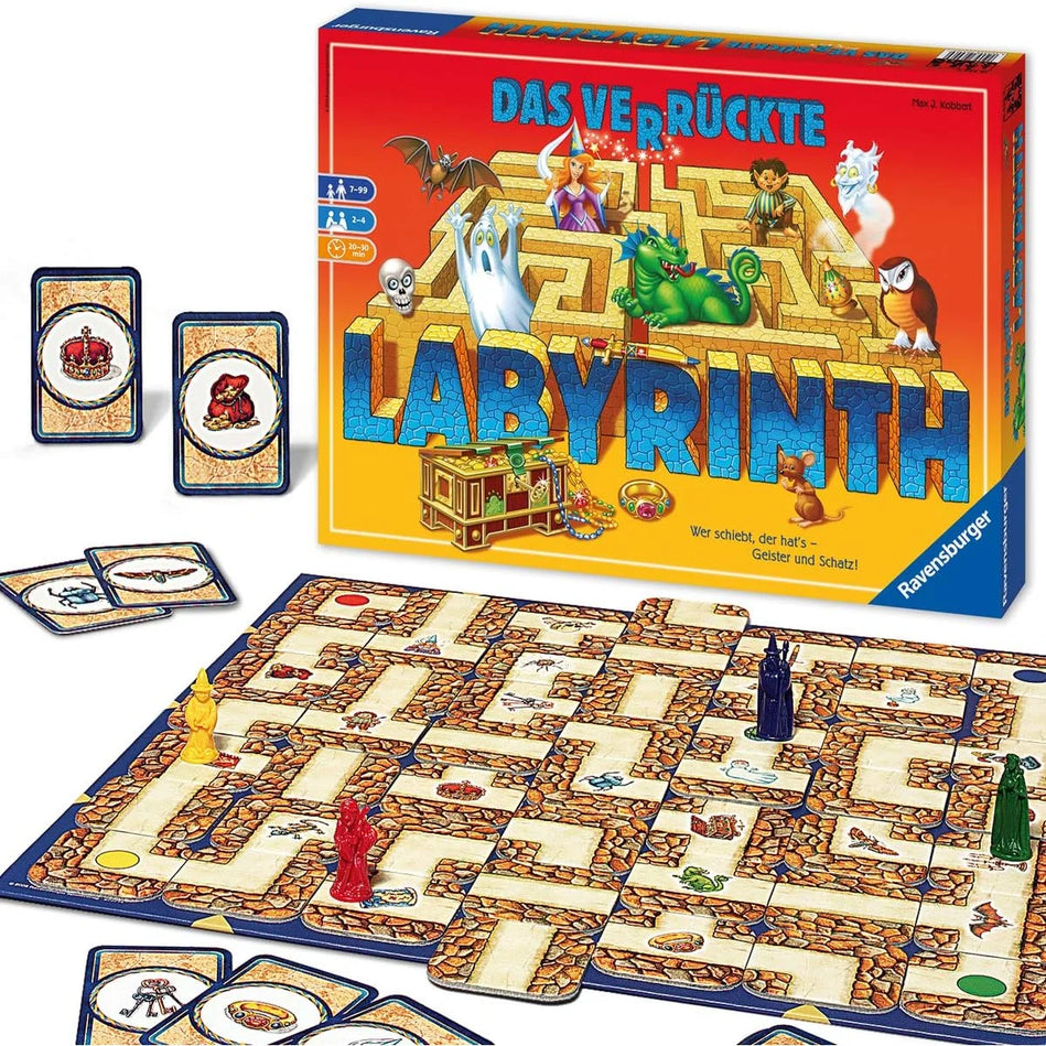 Das verrückte Labyrinth DE Brettspiele