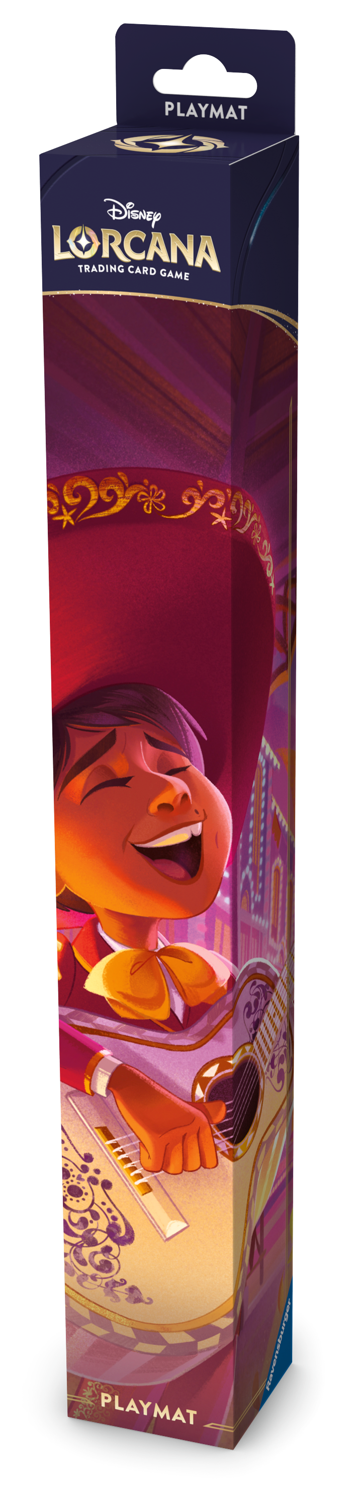 Disney Lorcana Die Stadt Hyperia Spielmatte – Motiv Miguel, Originalverpackung