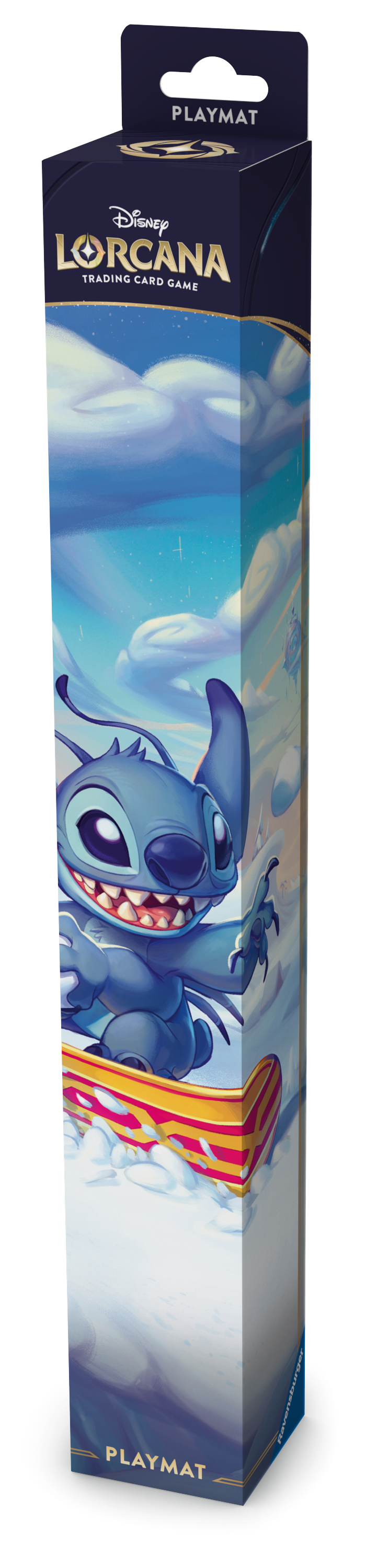 Disney Lorcana Die Stadt Hyperia Spielmatte – Motiv Stitch, Originalverpackung