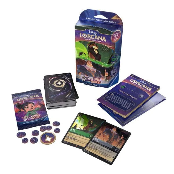 Disney Lorcana - Shimmering Skies - Starter Deck - EN