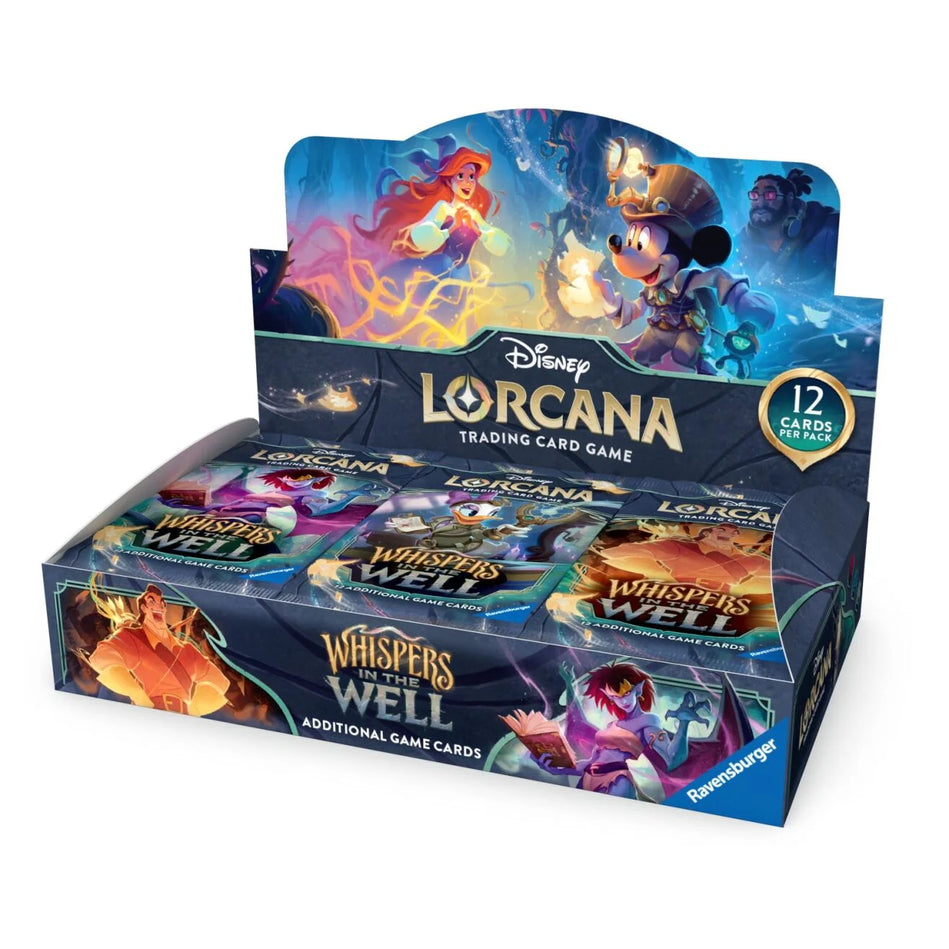 Disney Lorcana Whispers in the Well Set 10 Display EN
