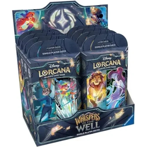 Disney Lorcana Whispers in the Well Set 10 Starter Deck EN