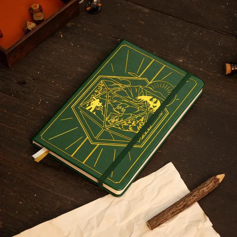 DnD 5e Player Journal Green Rollenspiele Zubehör