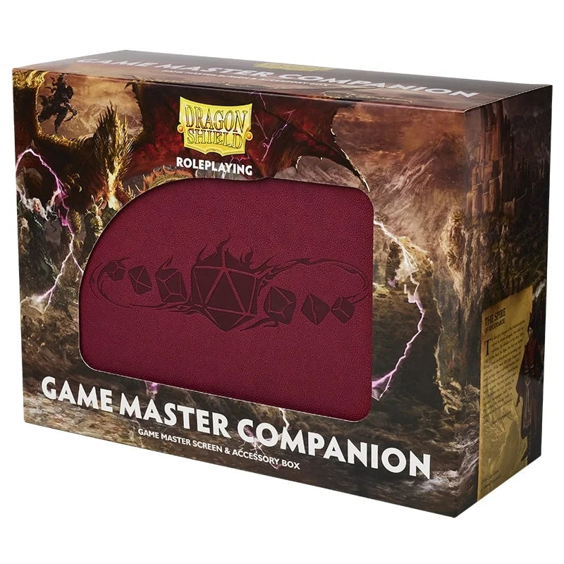 Dragon Shield - RPG - Game Master Companion Blood Red Pen &