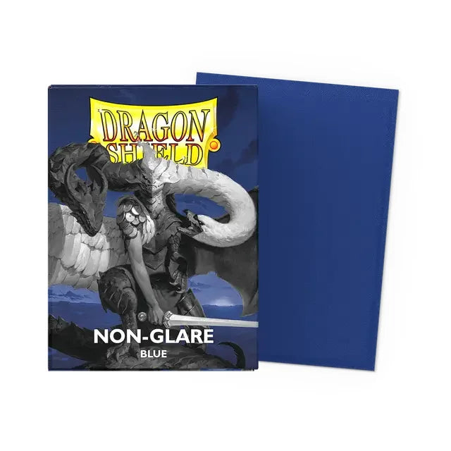 Dragon Shield - Sleeves - Standard Size - Non-Glare Blue