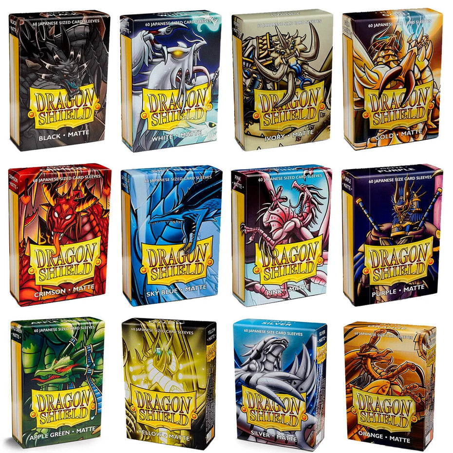 Dragon Sleeves - Japanese Size - Matt Sleeves TCG Zubehör