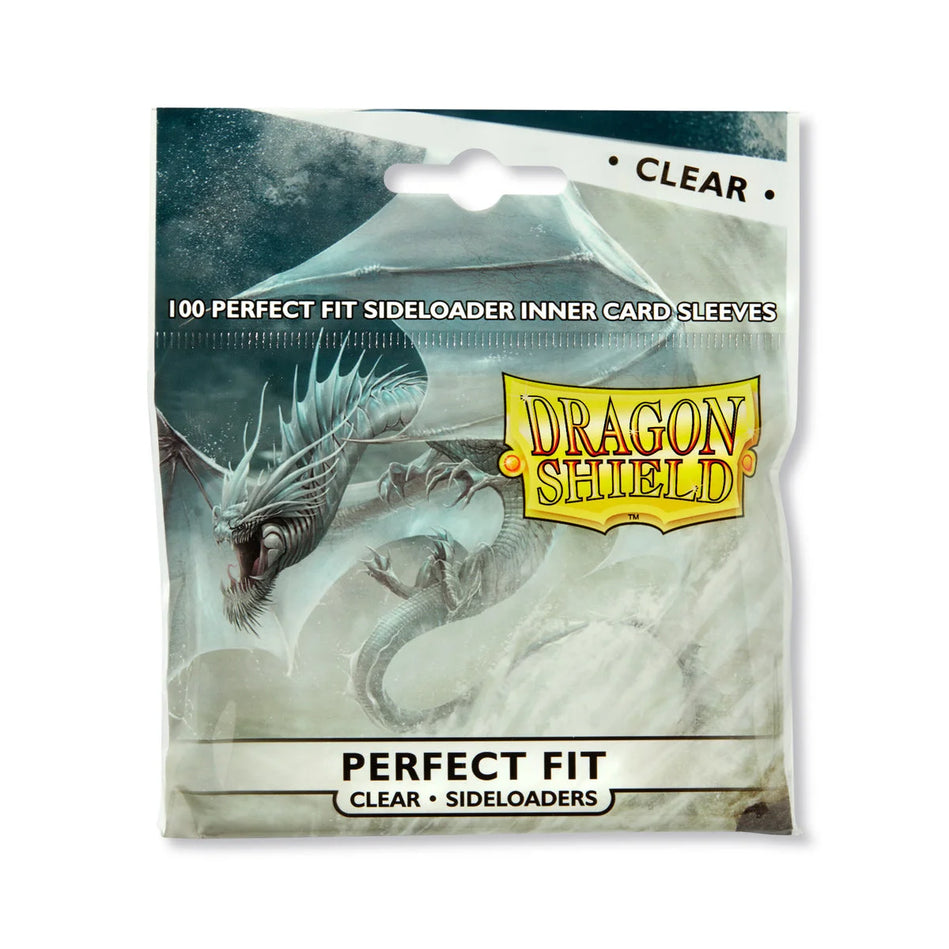 Dragon Sleeves - Perfect Fit - Clear - Sideloaders TCG