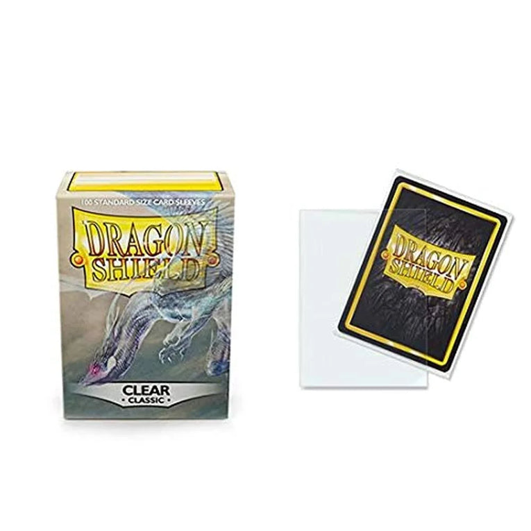 Dragon Sleeves - Standard Size - Classic Clear TCG Zubehör