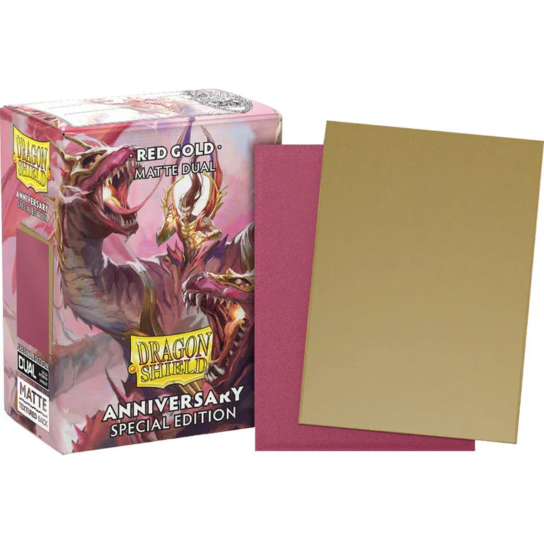 Dragon Sleeves - Standard Size - Matt Dual Pomegranate &