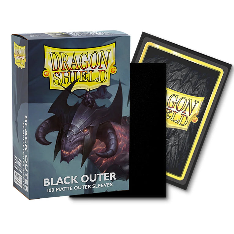 Dragon Sleeves - Standard Size - Shield Outer Sleeves Black